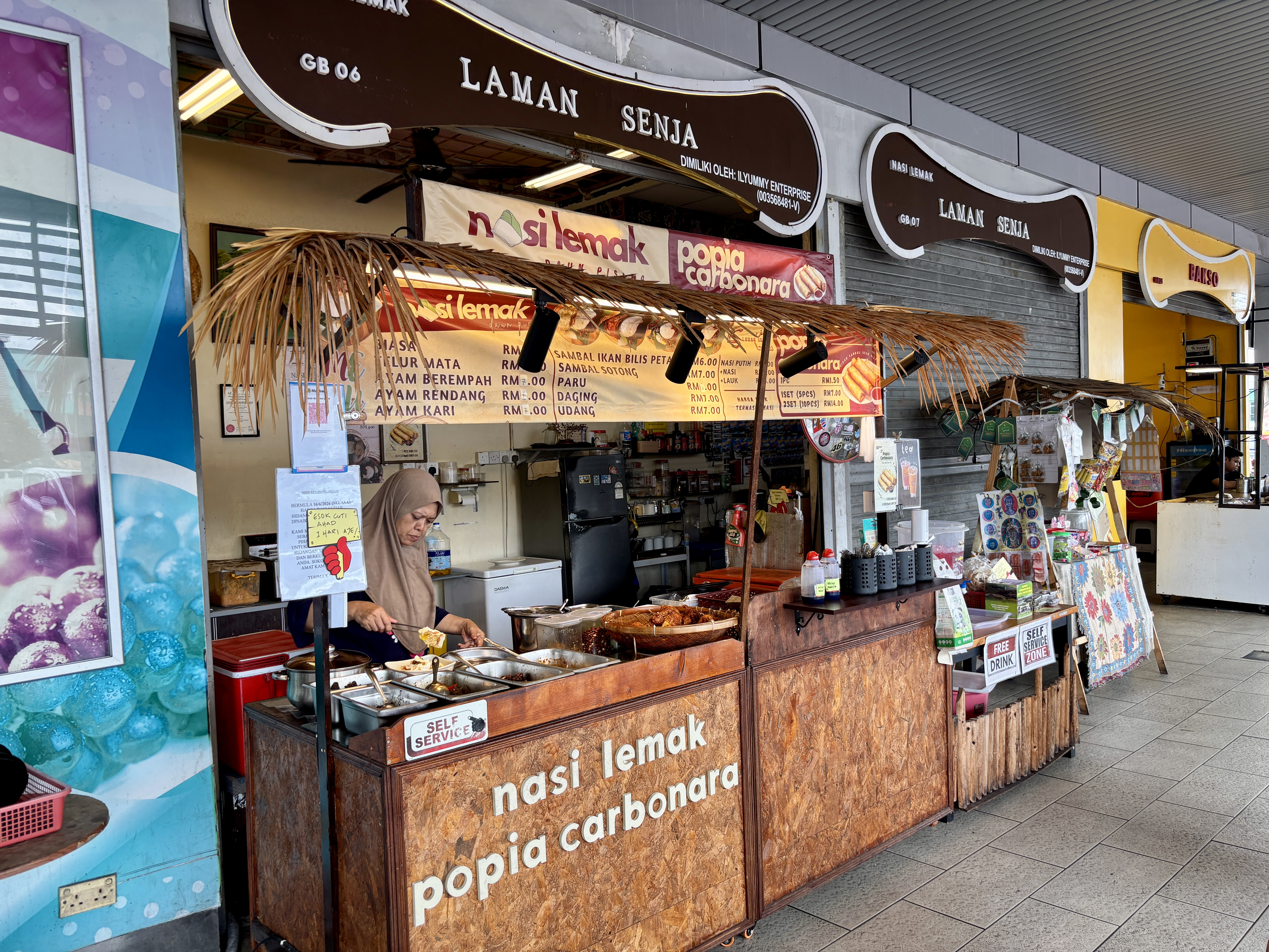 The Laman Senja Stall