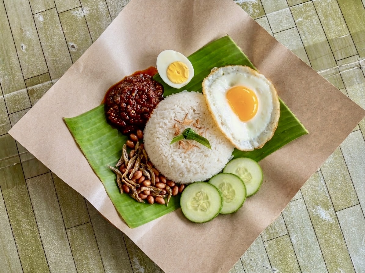 Nasi Lemak Telur Mata